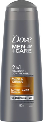 DOVE Men+Care Thick & Strong 2in1 Shampoo+Conditioner(180 ml)