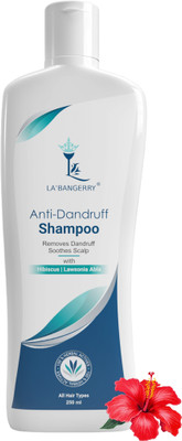 La'bangerry Anti-Dandruff Shampoo with Heena & Hibiscus For Healthy Scalp(250 ml)