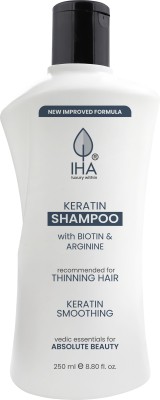 IHA Keratin Shampoo-Anti Dandruff Herbal Shampoo for Dry, Damaged Hair, Hairfall(250 ml)