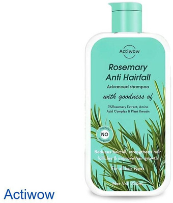 ACTIWOW Rosemary Shampoo For Stimulating Follicles and Enhancing Hair Growth(300 ml)