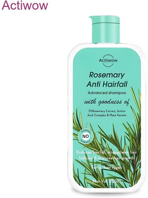 ACTIWOW Rosemary Shampoo For Detoxifying Scalp and Strengthening Hair(300 ml)