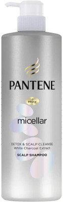 PANTENE Micellar Detox & Scalp Cleanse White Charcoal Extract Scalp Shampoo(530 ml)