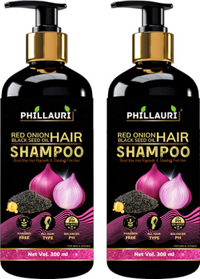 Phillauri Onion Shampoo for Hair Growth and Hair Fall Control(600 ml)