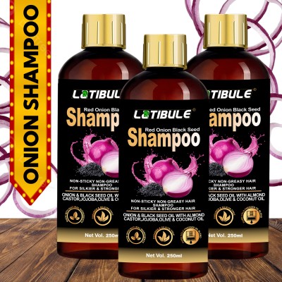 Latibule Black Seed Oil Onion Shampoo For Hair Growth & Hair Fall Control(750 ml)