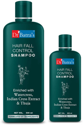 Dr Batra's Hairfall Shampoo 200ml + 500ml 2Pcs QW52(700 ml)