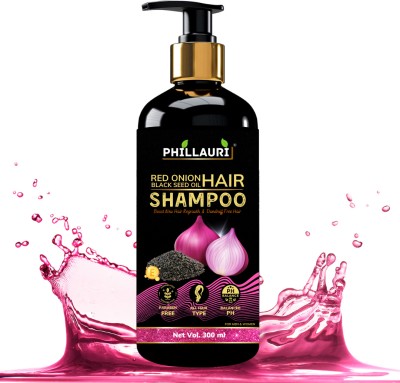 Phillauri Onion Shampoo for Hair Growth and Hair Fall Control(300 ml)