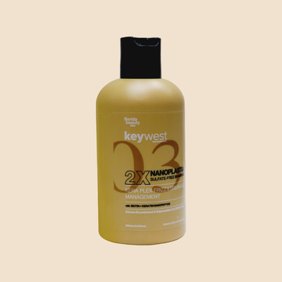 Keywest Professionals Nanoplastia Sulfate-Free Shampoo with Biotin + Keratin Nanopeptide(250 ml)