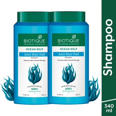 BIOTIQUE Bio Ocean Kelp Anti Hair Fall Shampoo, Intenstive Hair Growth Therapy(680 ml)