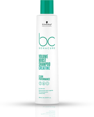 Schwarzkopf Professional Bonacure Volume Boost shampoo with Creatine For Fine and Thin Hair 250ml(250 ml)
