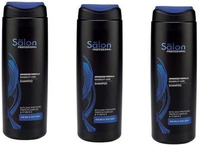 MAHA Salon Pro Dandruff Defense Shampoo – Advanced Scalp Care (Pack of 3)(200 ml)