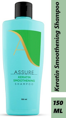 ASSURE Keratin Smoothening Shampoo provides intense hydration relieves dryness 150ml(150 ml)