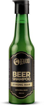 BEARDO BEER Shampoo for Men | Strong Hair | Nourishes & Reduces Hairfall with Argon Oil(200 ml)