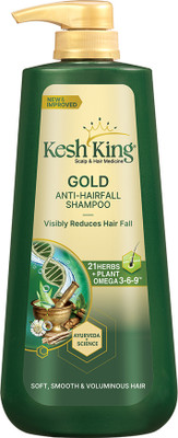 Kesh King Gold Anti Hairfall Shampoo, For Soft, Smooth and Voluminous Hair(1000 ml)