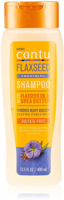 Cantu Shea Butter Flaxseed Sulfate-Free Exfoloating Shampoo(400 ml)