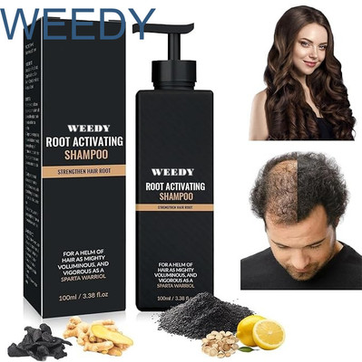 WEEDY Root Activator Shampoo for Thicker, Fuller Hair Growth(100 ml)