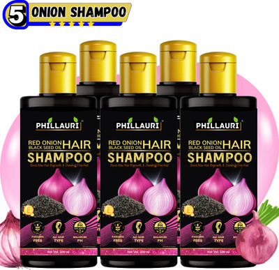Phillauri Onion Hair Oil With Black Seed onion Shampoo Extracts Controls Hair Fall(500 ml)