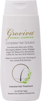 groviva Herbal Shampoo | Complete Hair Solution |100 ml (Pack of 1)(100 ml)