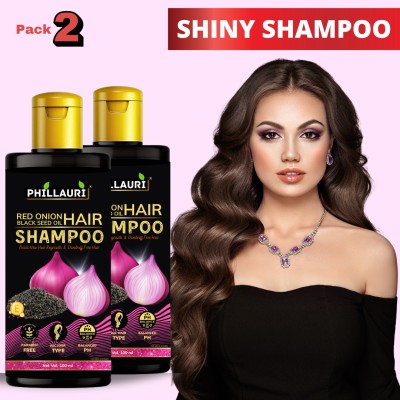 Phillauri Red Onion Blackseed Shampoo for Hair fall control & Hair Growth(200 ml)