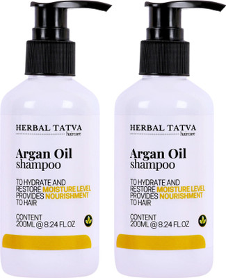 Herbal Tatva Argan Oil Shampoo for Dry, Frizzy Hair Nourishment(400 ml)