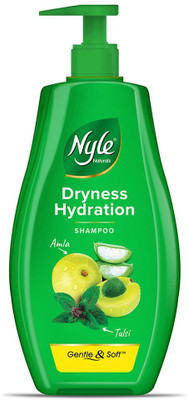 Nyle Dryness Hydration Shampoo For Dry & Frizz Free Hair With Natural Tulsi & Amla(400 ml)