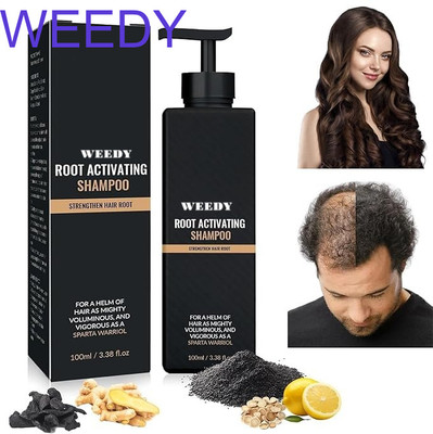 WEEDY Root Activator Shampoo to Enhance Hair Strength(100 ml)
