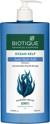 BIOTIQUE OCEAN KELP SHAMPOO 640ML ( INTENSIVE HAIR GROWTH THREAPY)(640 ml)