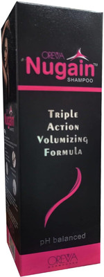 Nugain Triple Action Volumizing Formula Shampoo (pack of 4)(400 ml)