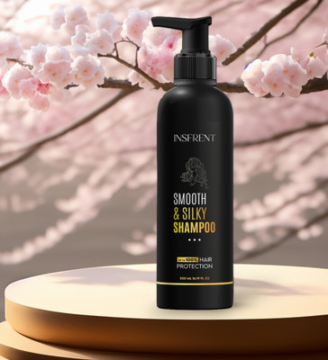 insfrent Smooth And Silky Shampoo For Shining hair With Conditioner (2 in 1)(500 ml)