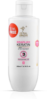 Global Amazon Secrets Premium Brazilian Keratin Conditioner For Men & Women(200 ml)