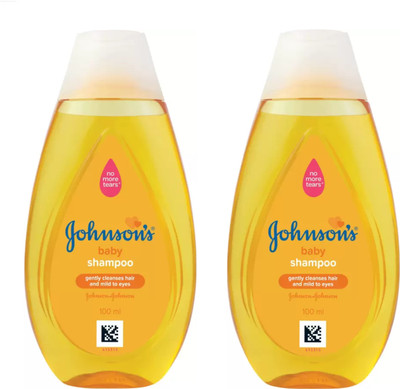 JOHNSON'S New No More Tears Shampoo 2X100ml Pack of 2(200 ml)