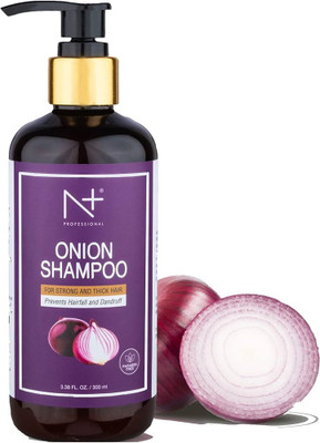 N PLUS PROFESSIONAL ONION SHAMPOO Prevents Hairfall and Dandruff(300 ml)