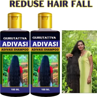 GURU TATTVA Adivasi NEELAMBARI BEST AYURVEDIC SHAMPOO FOR ALL HAIR PROBLEM(200 ml)