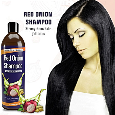 Manarya Sun's Heart Onion Shampoo with Black Seed & Coconut Oil for Smooth & Silky Hair(200 ml)