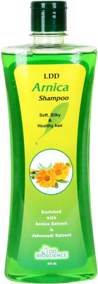 ldd bioscience Arnica Shampoo For Dry & Damaged Hair Enriched With Arnica & Jaborandi 500ml(500 ml)