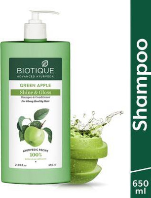 BIOTIQUE Green Apple Shampoo 650ml *1(1 ml)
