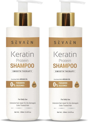 SEVAEN Keratin Smooth Shampoo 2 PACK(500)