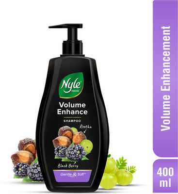 Nyle Volume Enhance Shampoo_For Voluminous Hair |With Natural Reetha & Blackberry(400 ml)