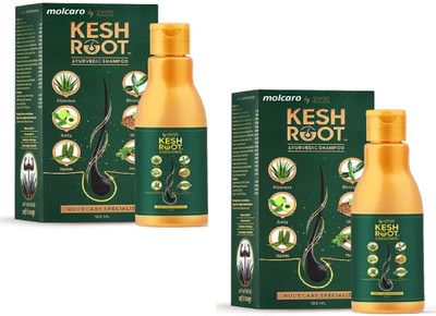 MOLCARO p2 kesh root ayurvedic shampoo(200 ml)
