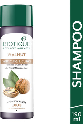 BIOTIQUE Bio Walnut Bark Volumizing Shampoo(190 ml)
