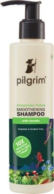 Pilgrim Patua & 10X Keratin Hair Smoothening Shampoo For Dry Frizzy Hair(200 ml)