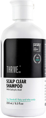 ThriveCo Scalp Clear Shampoo With Salicylic Acid | For Dandruff & Itchy Scalp(250 ml)