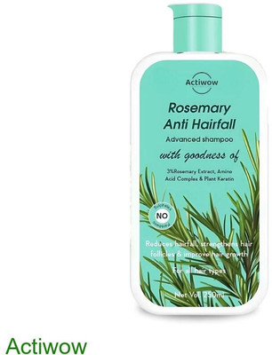 ACTIWOW Rosemary Shampoo For Reversing Hair Weakness and Preventing Fall(300 ml)