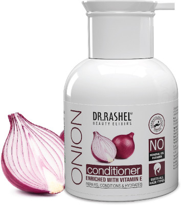 DR.RASHEL Onion Shampoo with Black Seed Oil Promotes Healthy Scalp & Breakage Free Hair(250 ml)