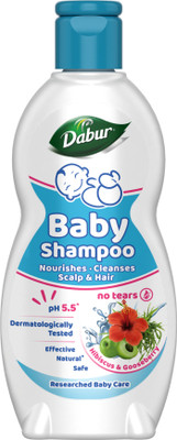 Dabur Baby ShampooTear Free |Contains Aloe Vera & Gooseberry | No Parabens & Phthalates(200 ml)