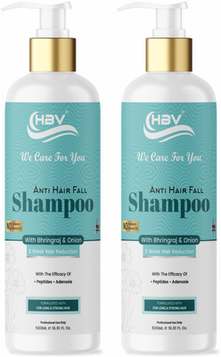 HBV Anti Hair fall Shampoo for Hair Growth Shampoo (500ml) Pack of 2(1000 ml)