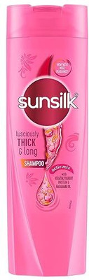 SUNSILK Lusciously Thick & Long Shampoo 180ml With Keratin(180 ml)