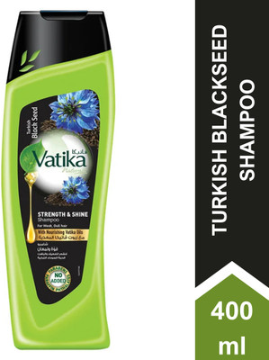 VATIKA Turkish Blackseed Shampoo for Weak & Dull Hair(400 ml)
