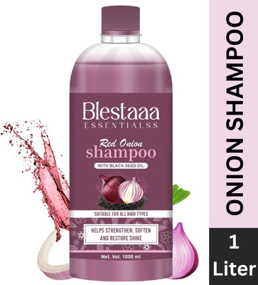 blestaaa essentialss ONION BLACK SEED Anti danduruff shampoo Anti Hair Fall Controal Shampoo(1 L)