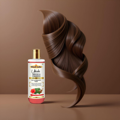 Utkrisht Khadi Herbal Hibiscus Fenugreek Shampoo for Deep Hair Recovery(200 ml)