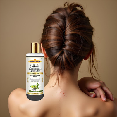 Utkrisht Khadi Amla Bhringraj Rosemary Shampoo to Revive Dry Damaged Hair(200 ml)